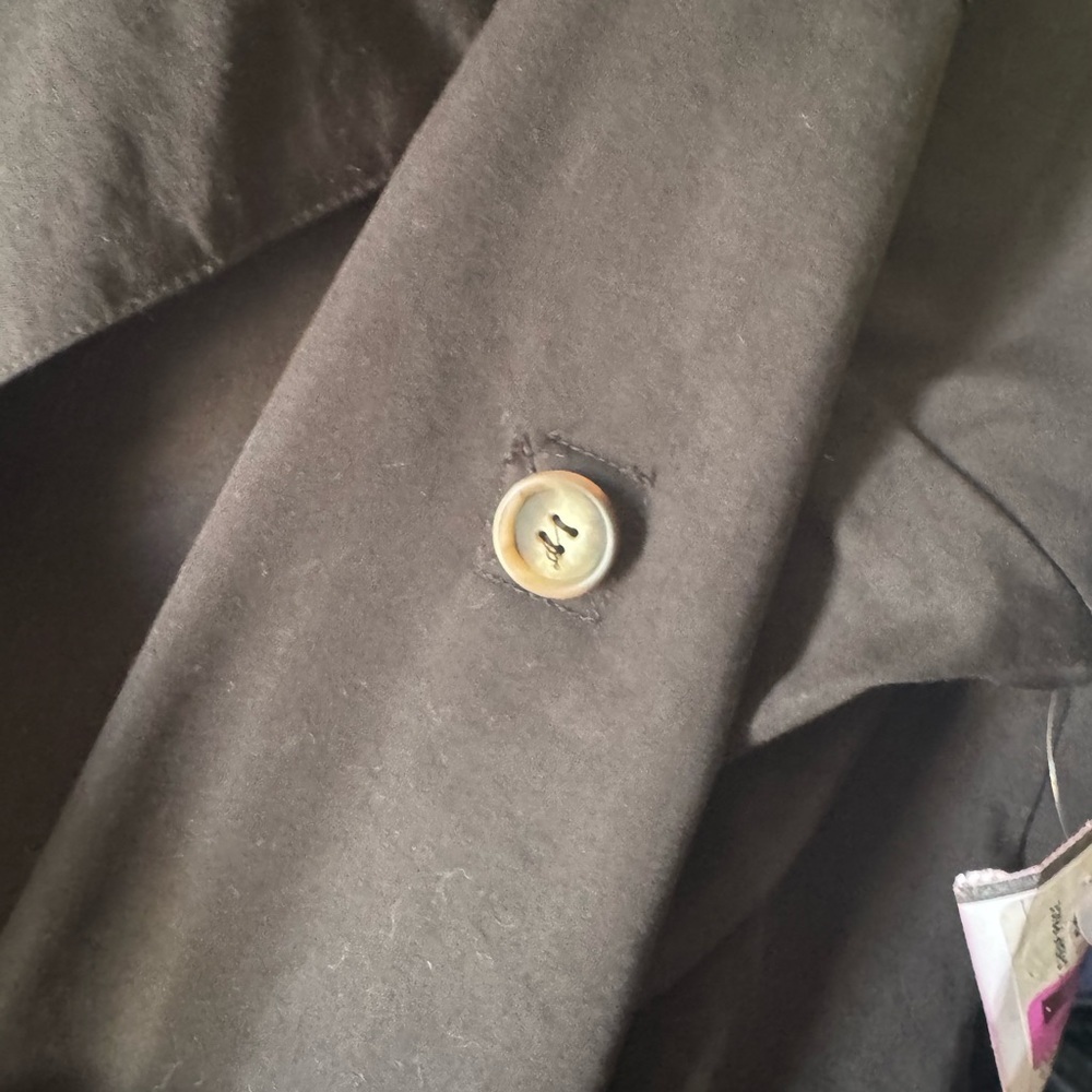 Women's Black Open Front Jacket - Picture 6 of 7